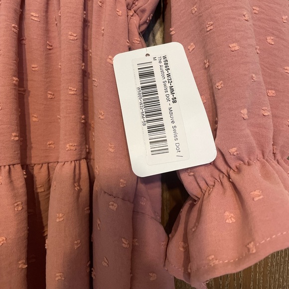 Knee Length Mauve Dress - Picture 5 of 7